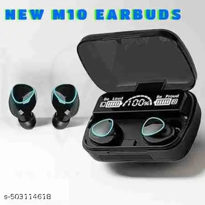 Name :UV FIRE M10/M19/T12/ULTRABUDS/EARPODS TWS Bluetooth Earbuds Wireless Bluetooth 5.1 Stereo IPX7 Waterproof bluetooth Headset wireless earbuds ANC Earbuds which comes with 50 hour Battery Backup(DavNey)