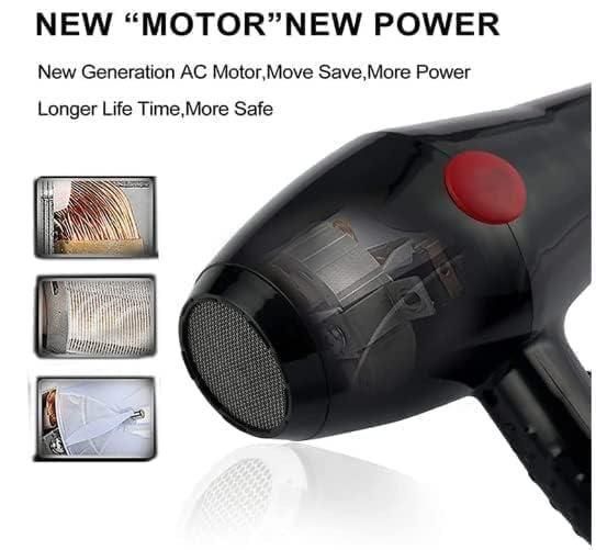 Hot and Cold Hair Dryer With Temperature Setting